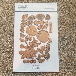 Spellbinders Blooming Pomegranate Die Set